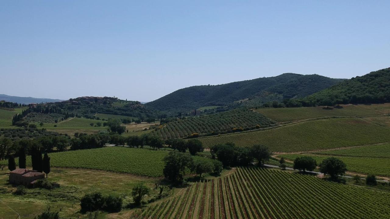 La Poderina Appartamenti Castelnuovo dellʼAbate エクステリア 写真
