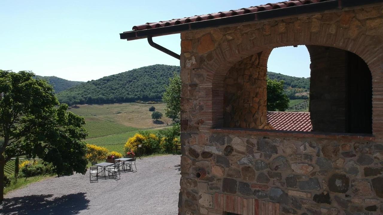 La Poderina Appartamenti Castelnuovo dellʼAbate エクステリア 写真